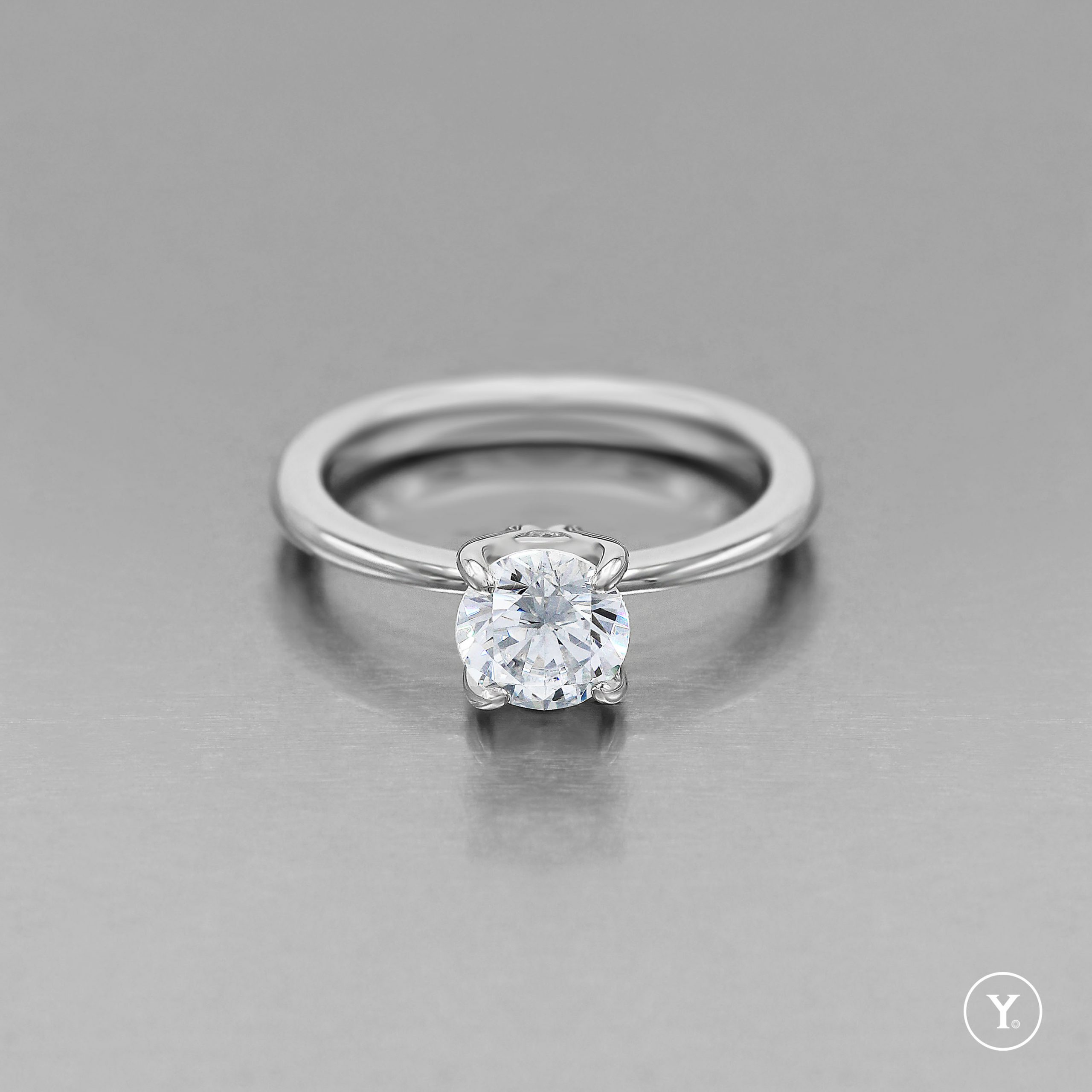 Y. Signature:: The Finest || Y. Solitaire Ring Design for Custom Order
