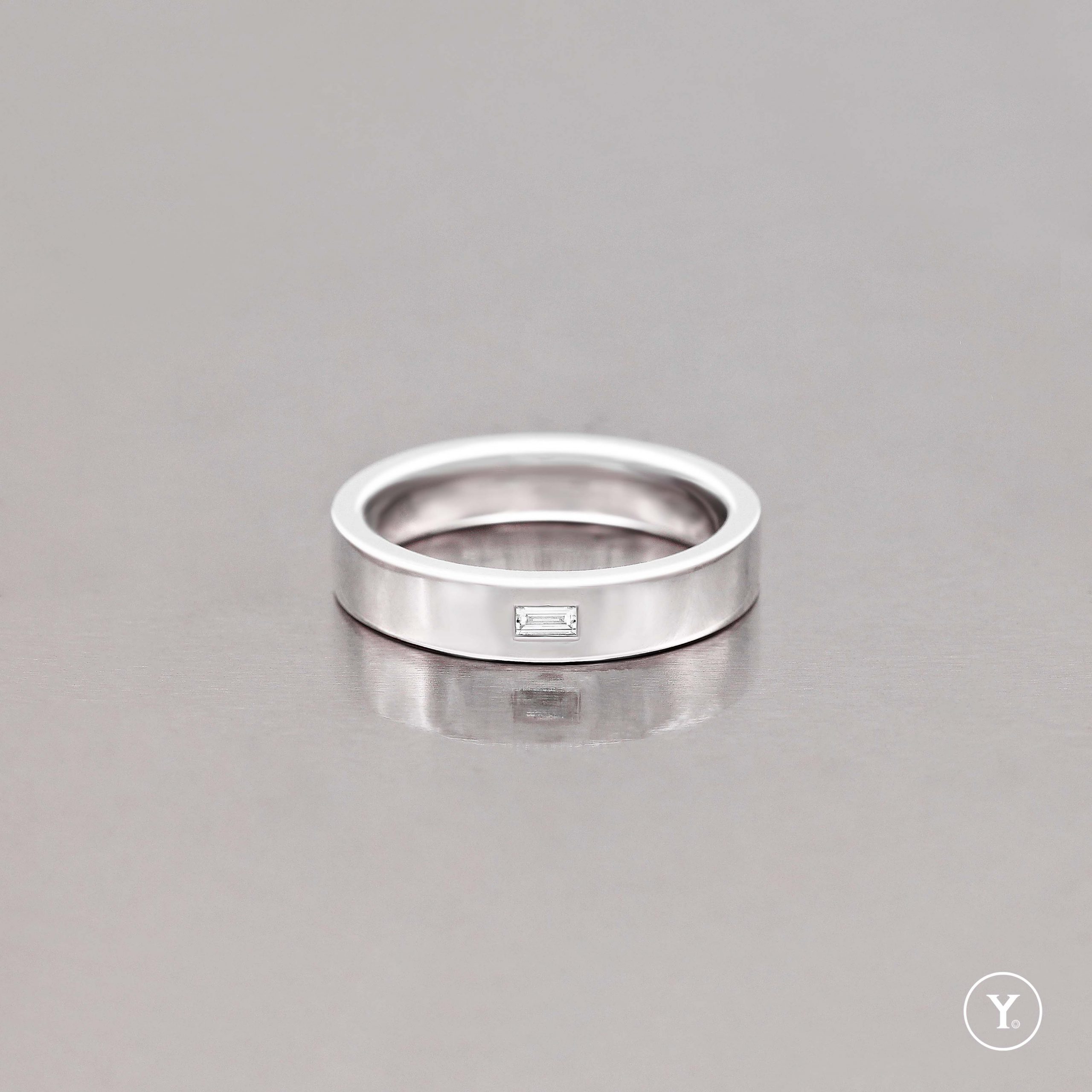 Y. Signature:: Y. Simple Comfort Fit || Men’s Band – Unisex Band Wedding Band Design for Custom Order