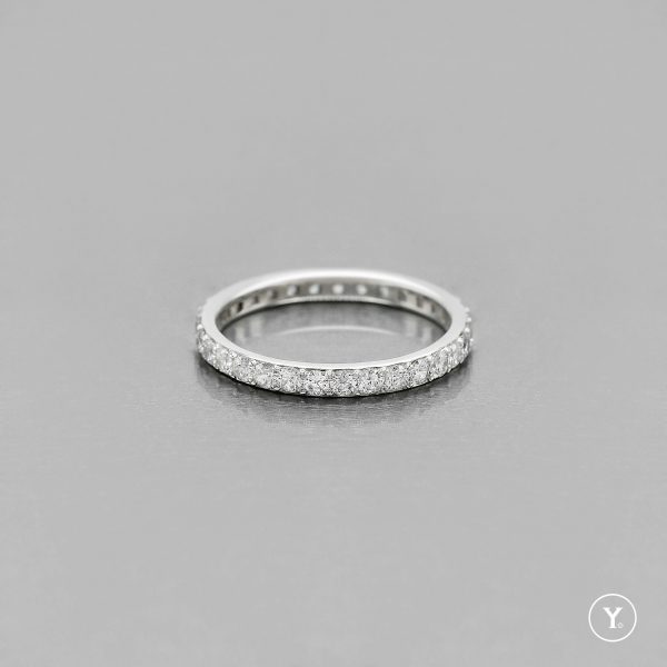 Y.Signature:: Eternal Love Y. Signature Eternity Ring in Solid Gold / Platinum950