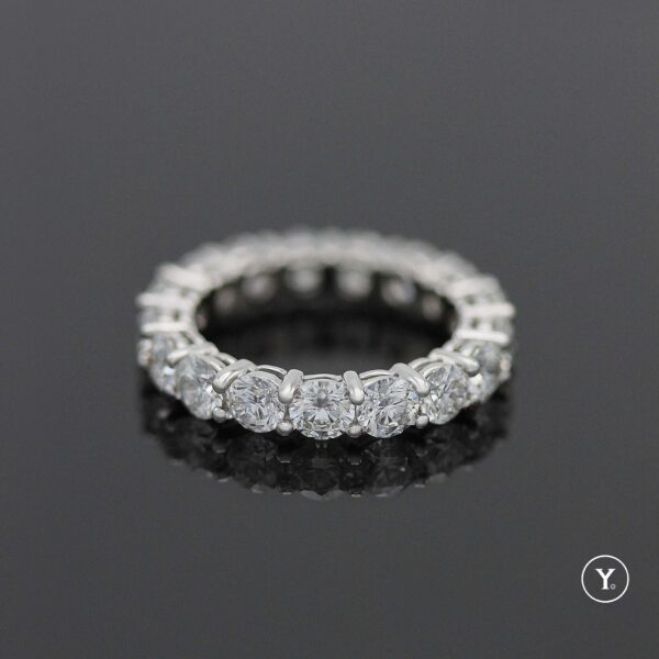Ideal - Y. Full Eternity Ring Design for Custom Order