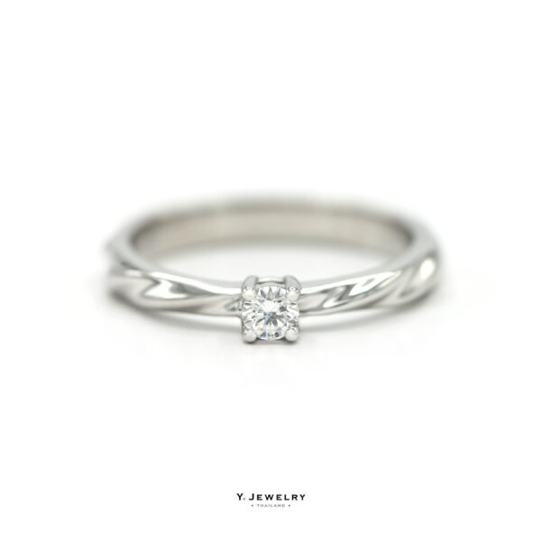 Journey – For Her Engagement Ring Mounting in Solid Gold