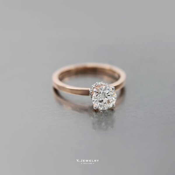 Dawn – Engagement Ring Mounting in 18K Solid Gold